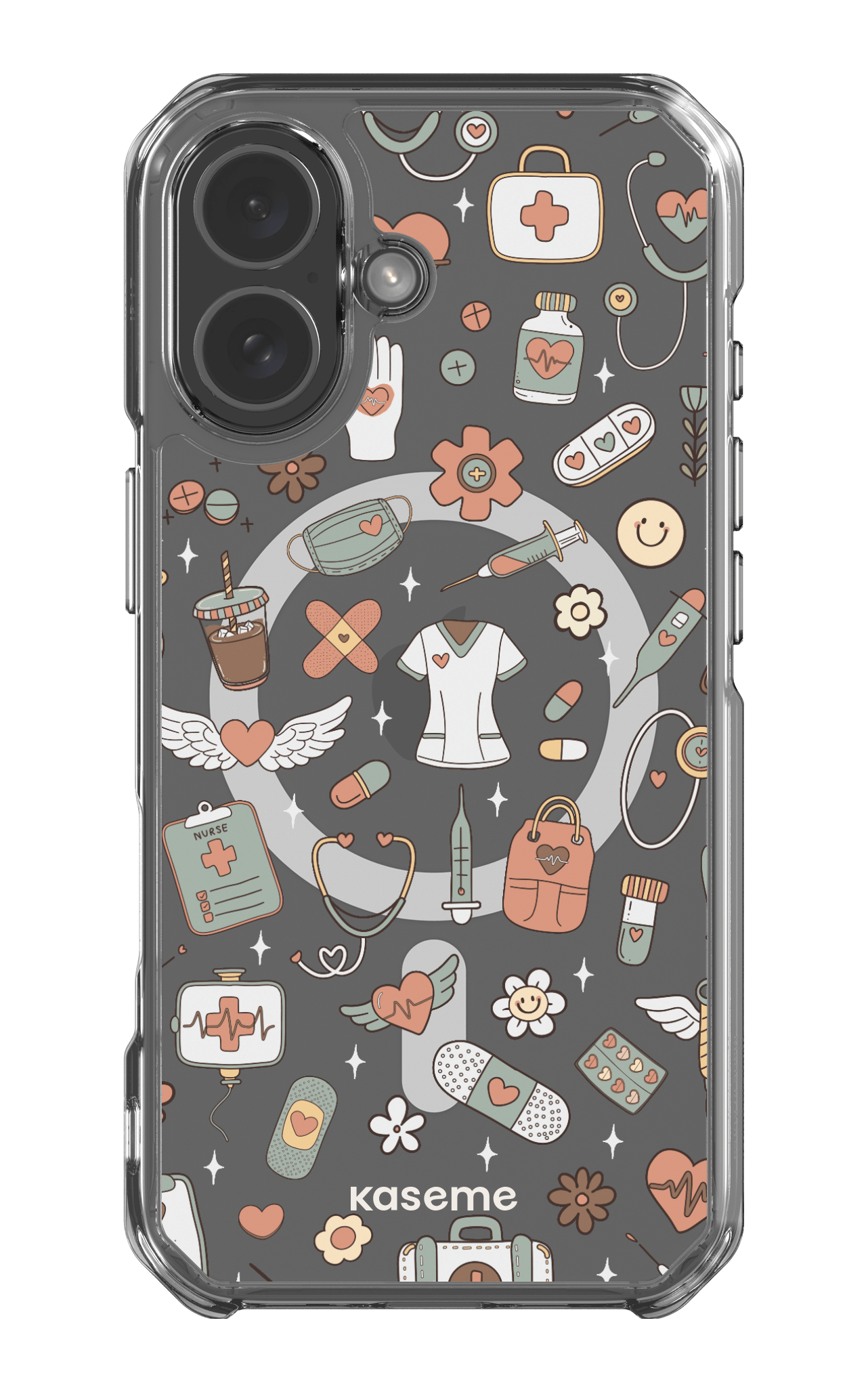 iPhone 17 Clear Case Magsafe Code Clear Case -