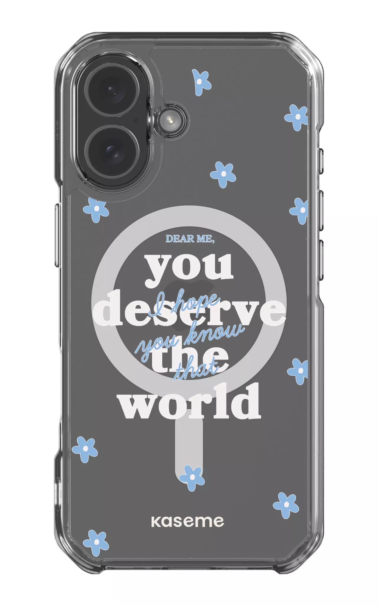 iPhone 17 Clear Case Magsafe Dear Me Clear Case -