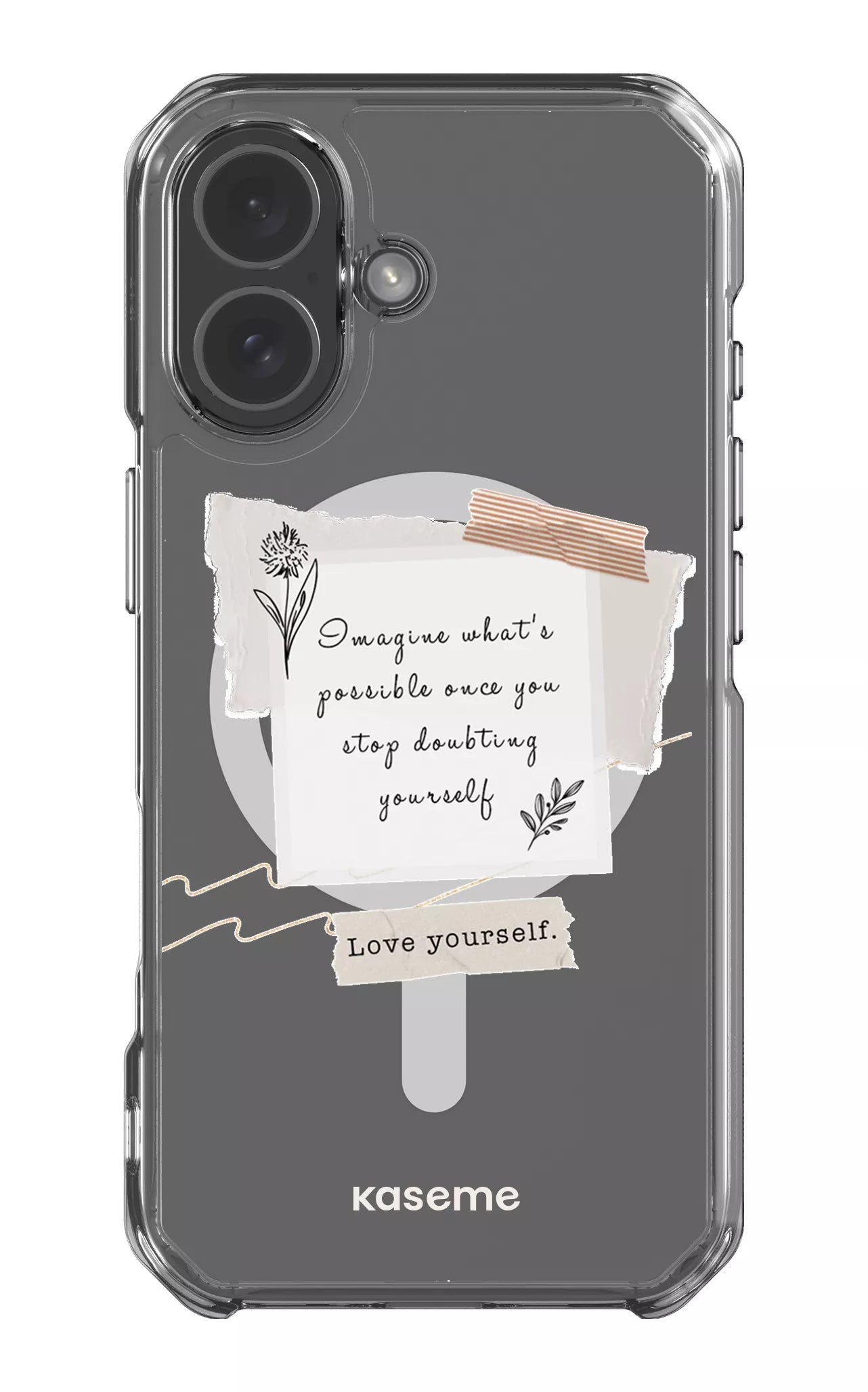 iPhone 17 Clear Case Magsafe Faith Clear Case -