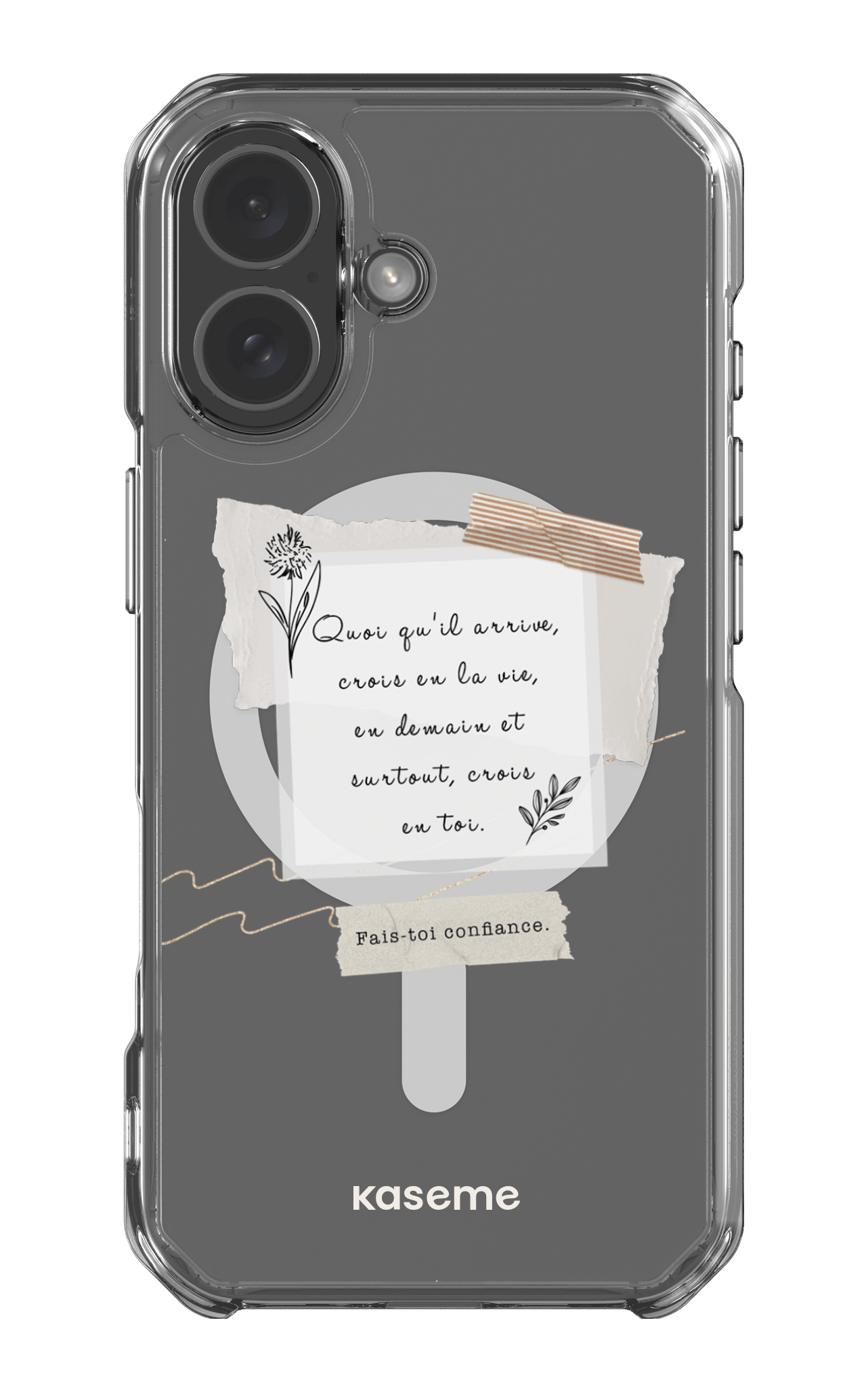 iPhone 17 Clear Case Magsafe Foi Clear Case -