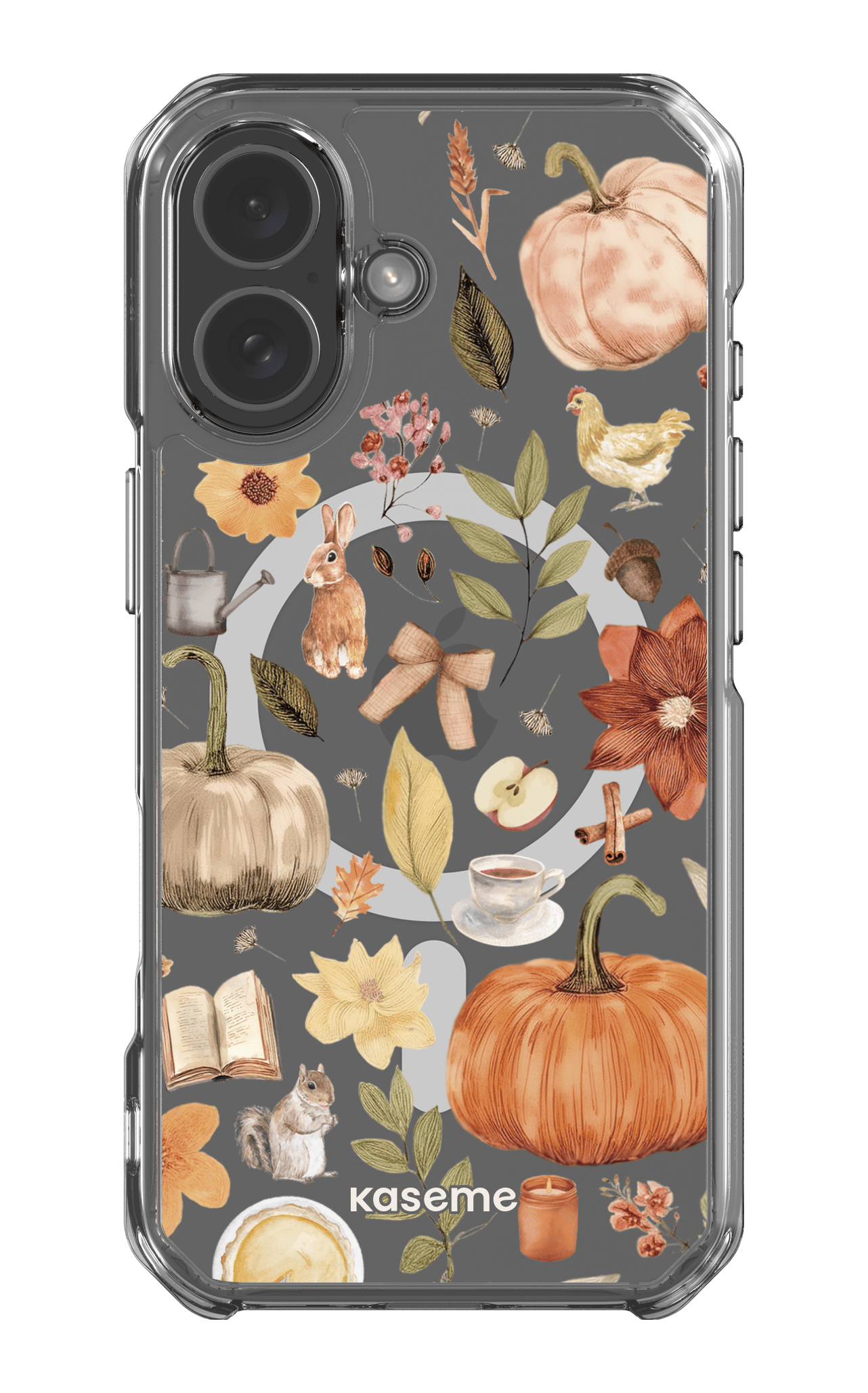 iPhone 17 Clear Case Magsafe Harvest Hues Clear Case -