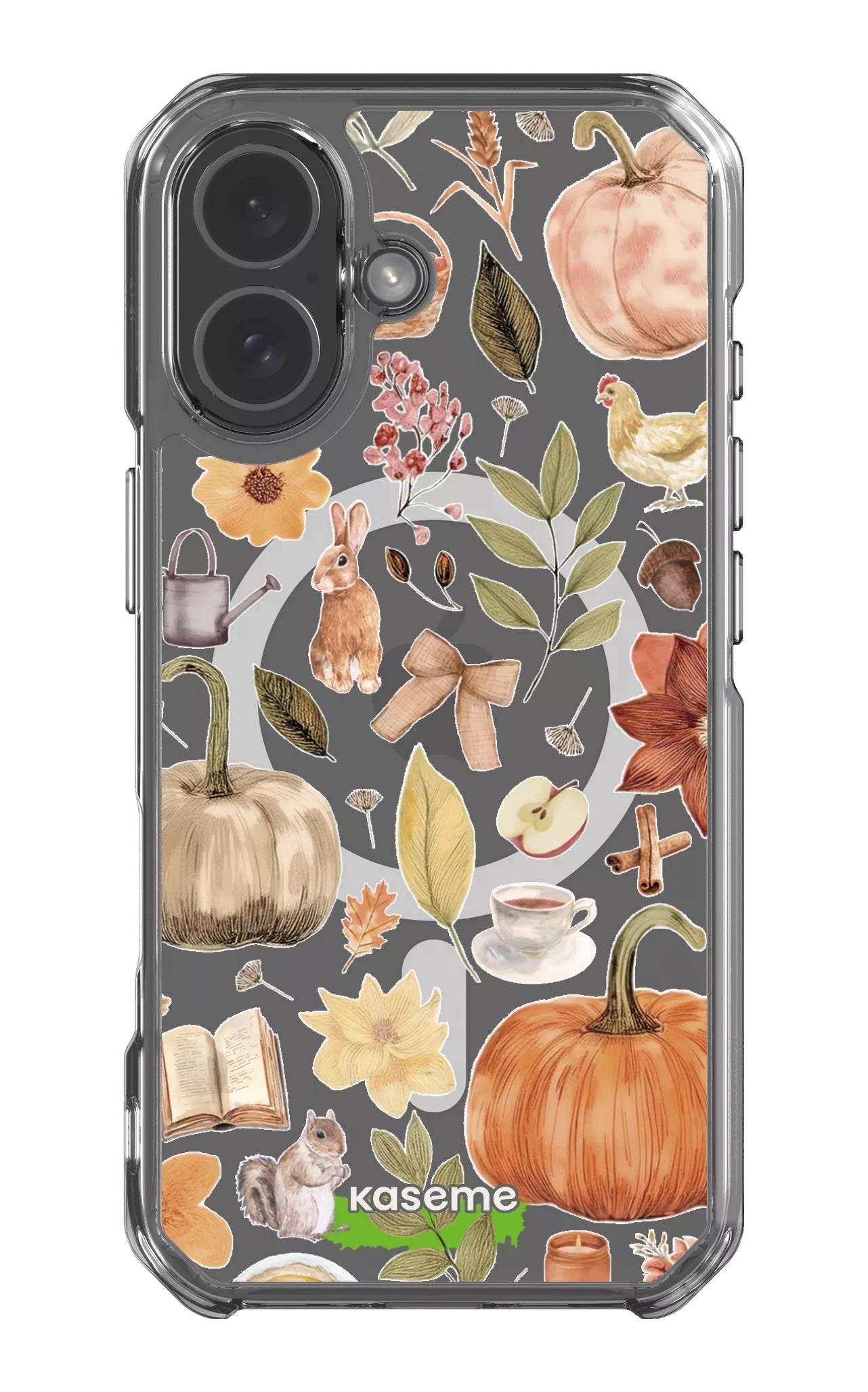 iPhone 17 Clear Case Magsafe Harvest Hues Clear Case -