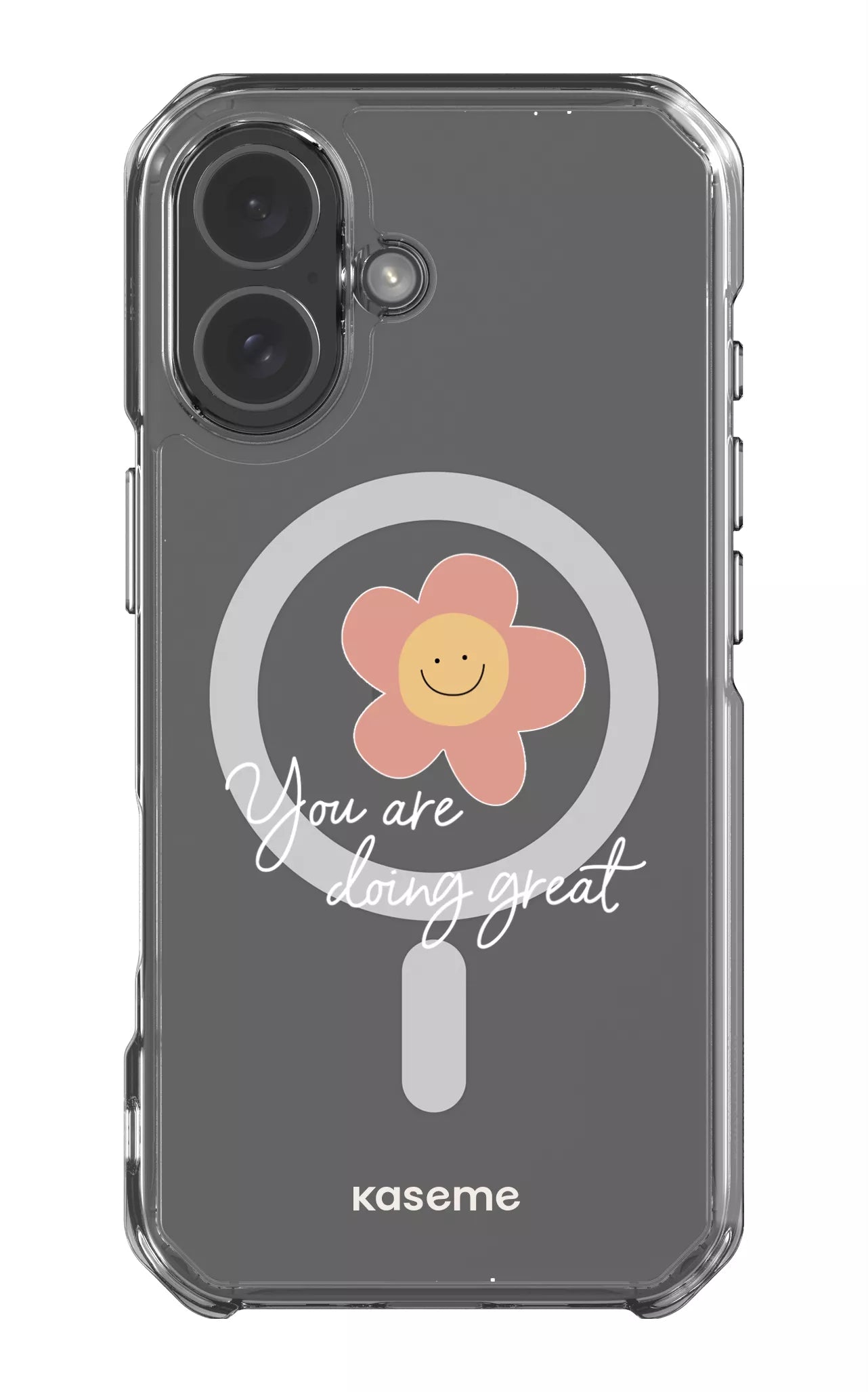 iPhone 17 Clear Case Magsafe Keep going Clear Case -