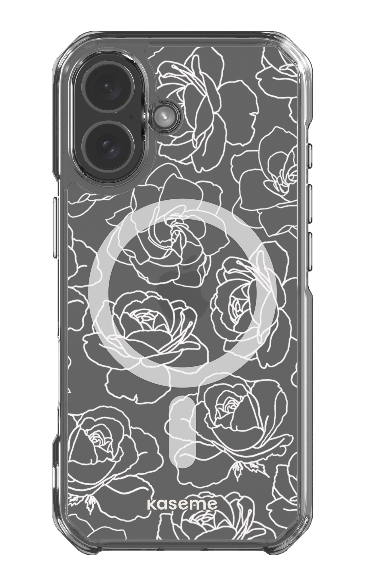 iPhone 17 Clear Case Magsafe Polar Flowers Clear Case -
