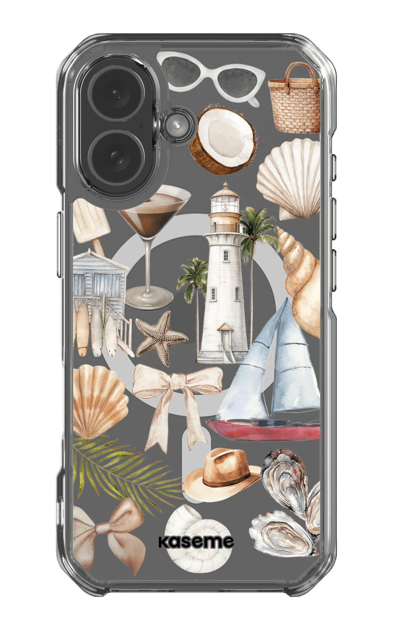 iPhone 17 Clear Case Magsafe Riviera Clear Case -