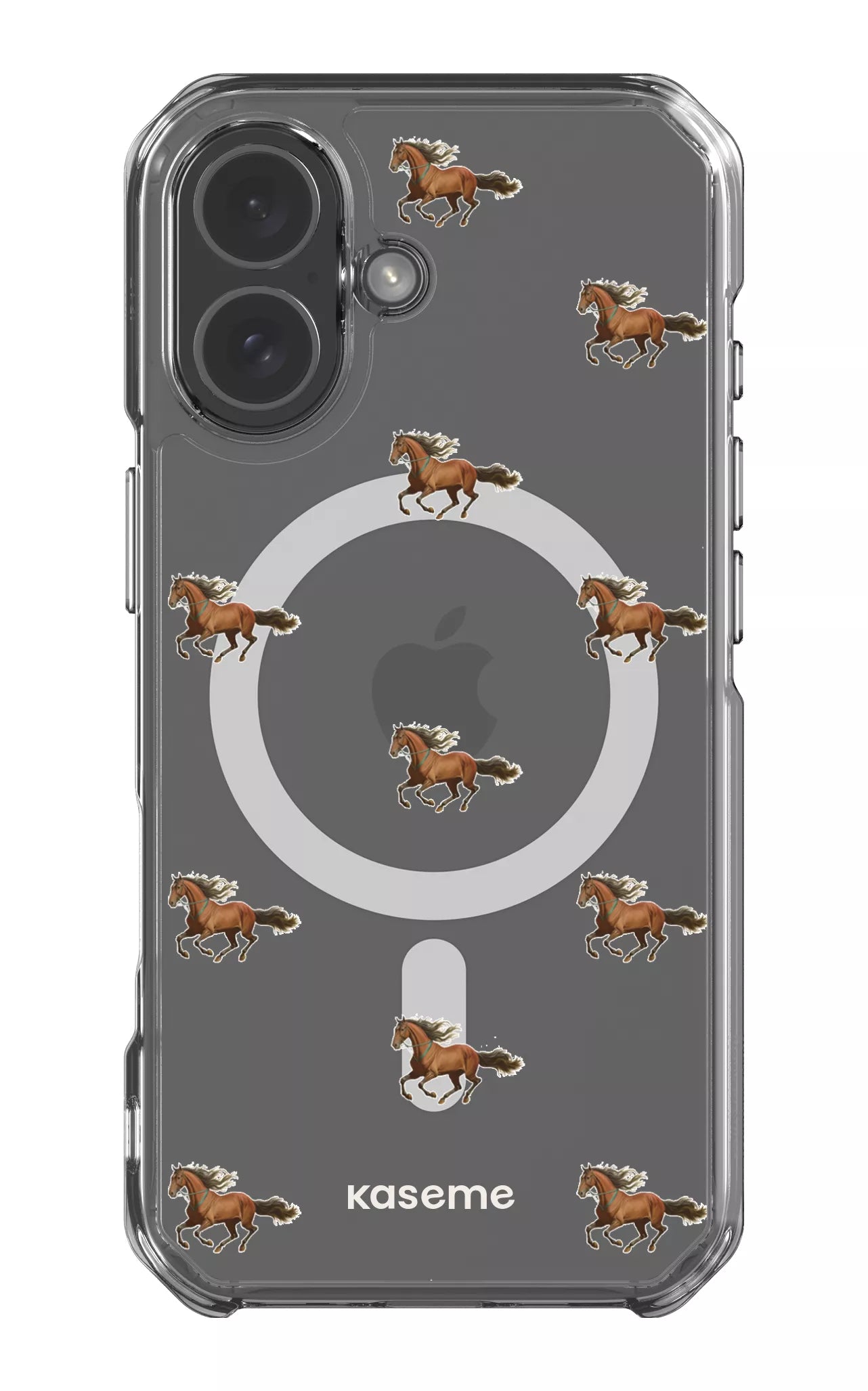 iPhone 17 Clear Case Magsafe Saddle Clear Case -