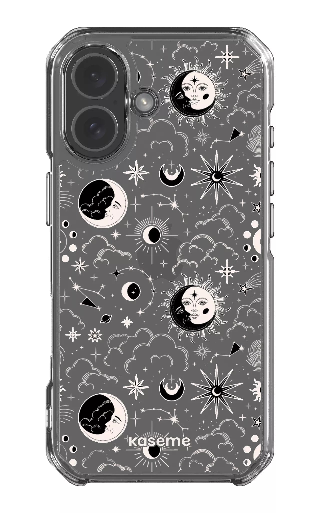 iPhone 17 Clear Case Milky Way White Clear Case -