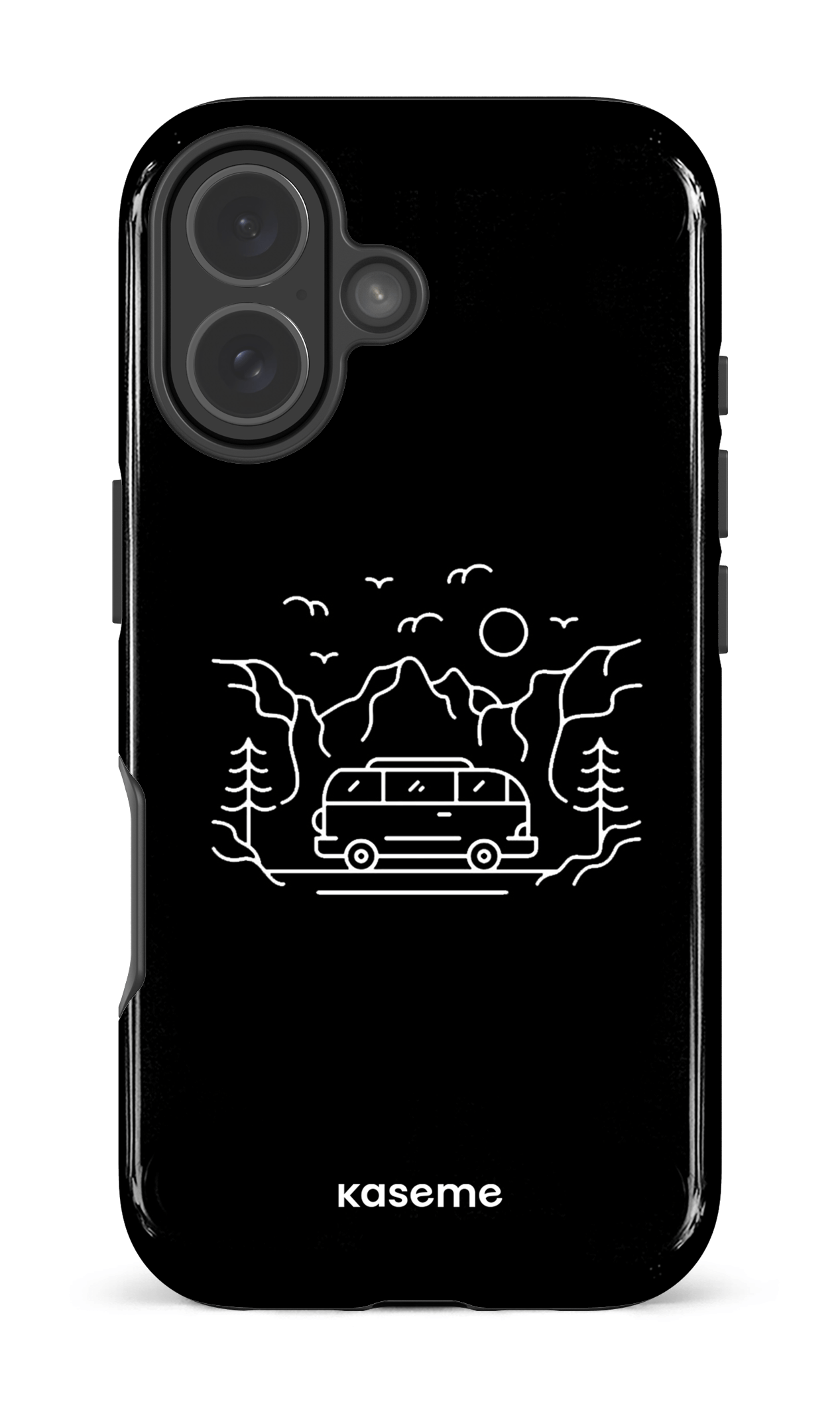 iPhone 17 Impact Case Camp life black -