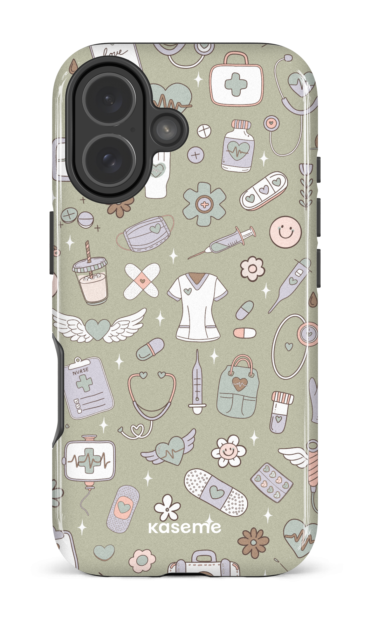 iPhone 17 Impact Case Code Green -