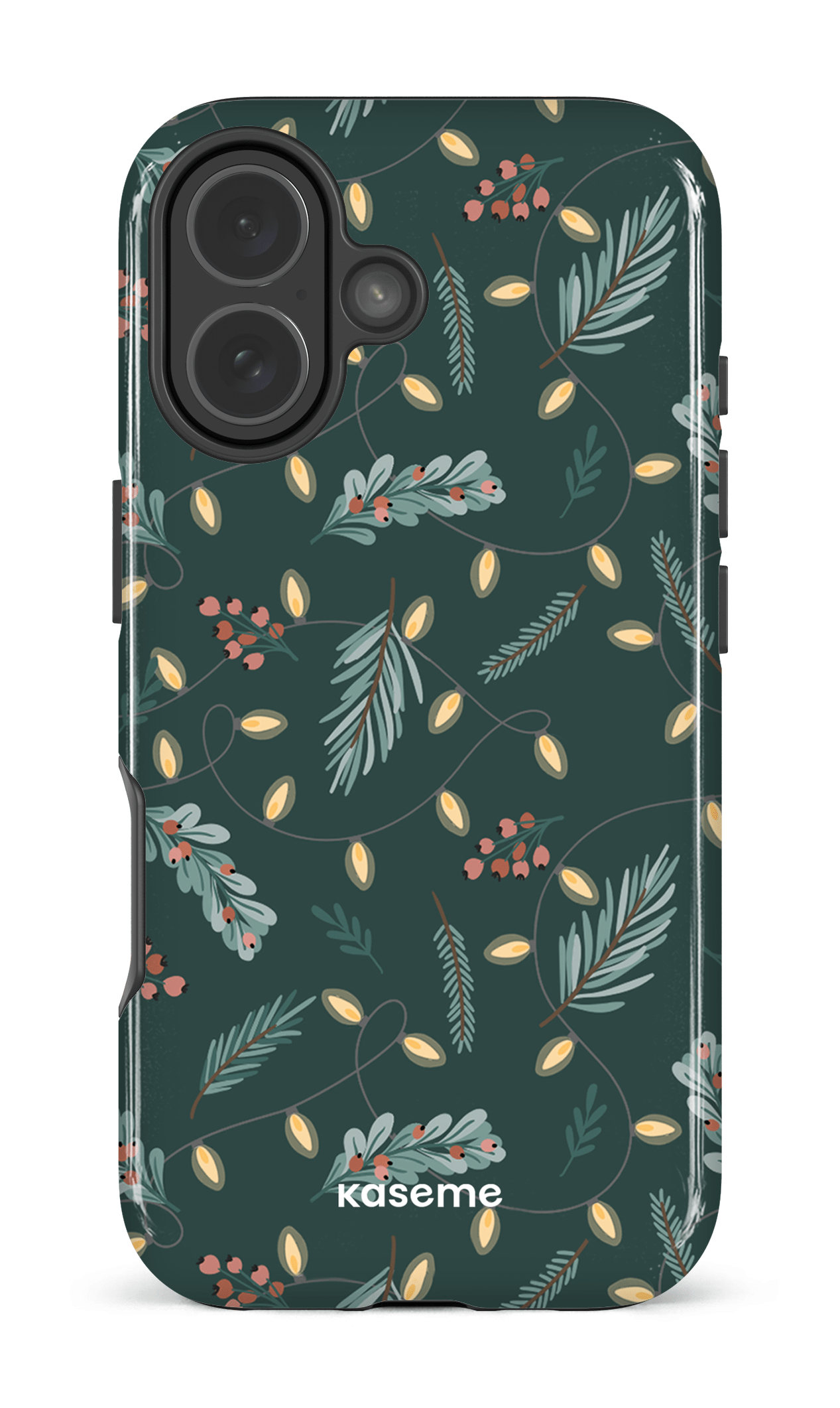 iPhone 17 Impact Case Cozy winter night green -