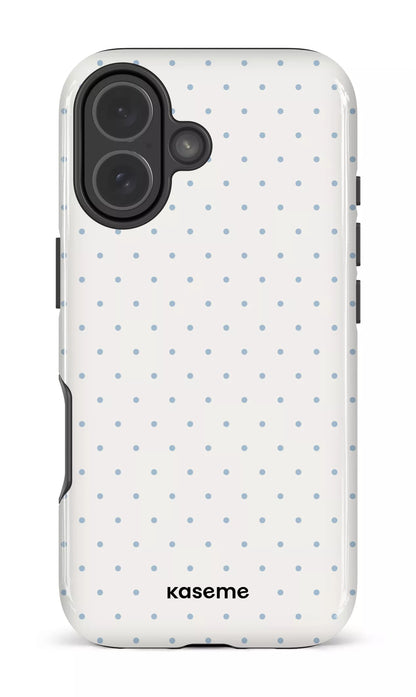 iPhone 17 Impact Case Ditsy White & Blue -