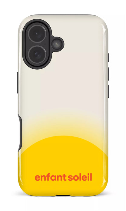 iPhone 17 Impact Case Enfant Soleil Blanc Chaud -