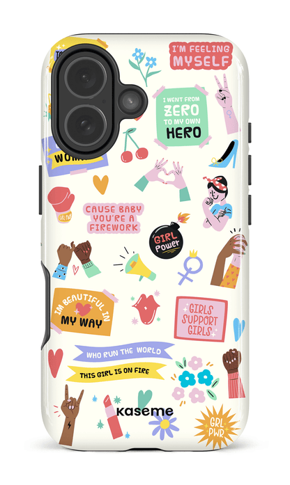 iPhone 17 Impact Case Girl Boss -