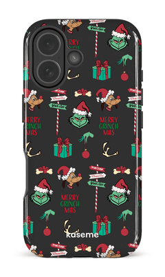 iPhone 17 Impact Case Grinchmas black -