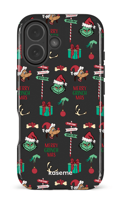 iPhone 17 Impact Case Grinchmas black -