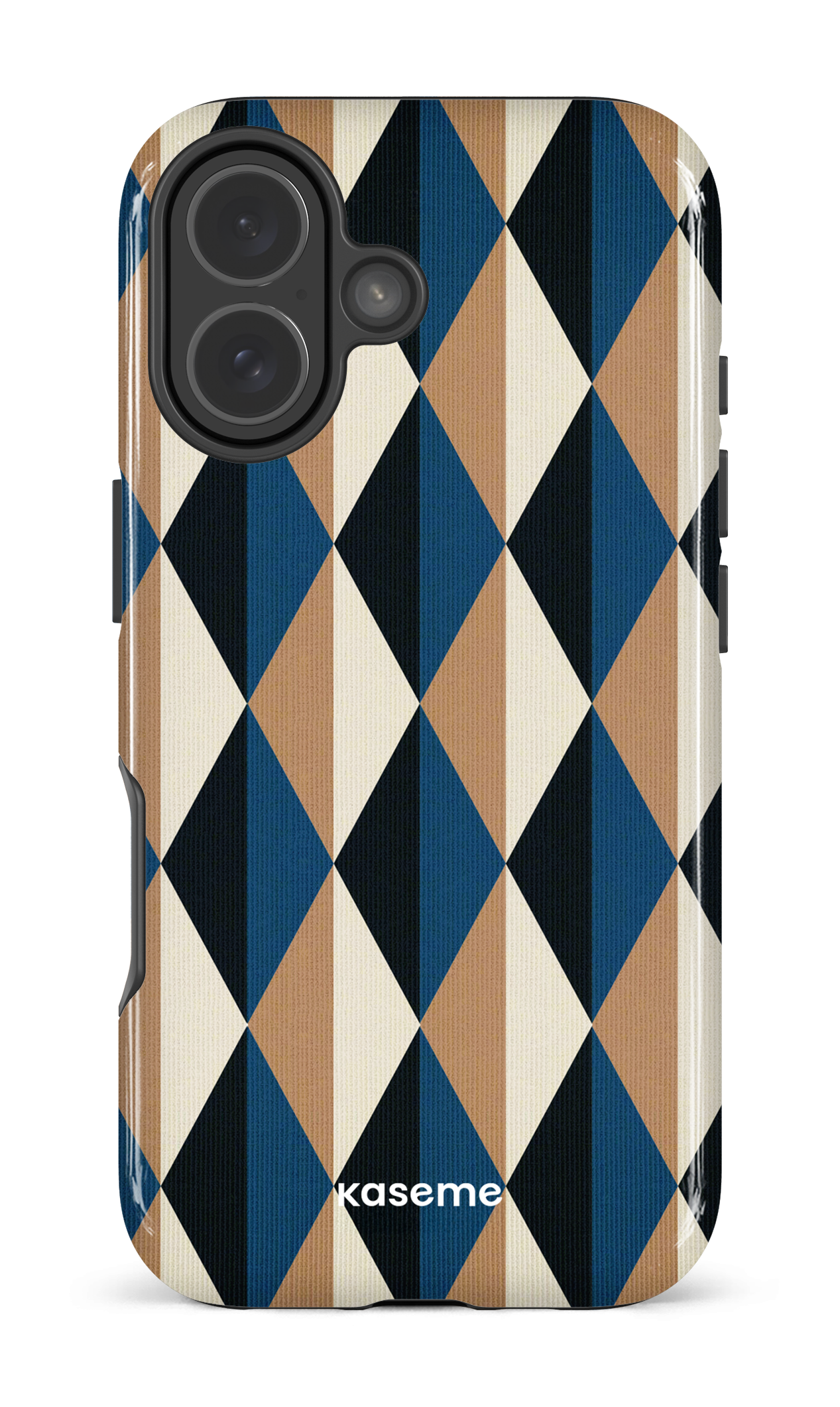 iPhone 17 Impact Case Harlequin Blue -