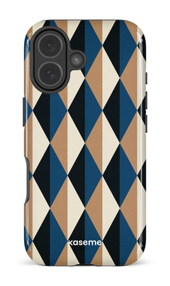 iPhone 17 Impact Case Harlequin Blue -