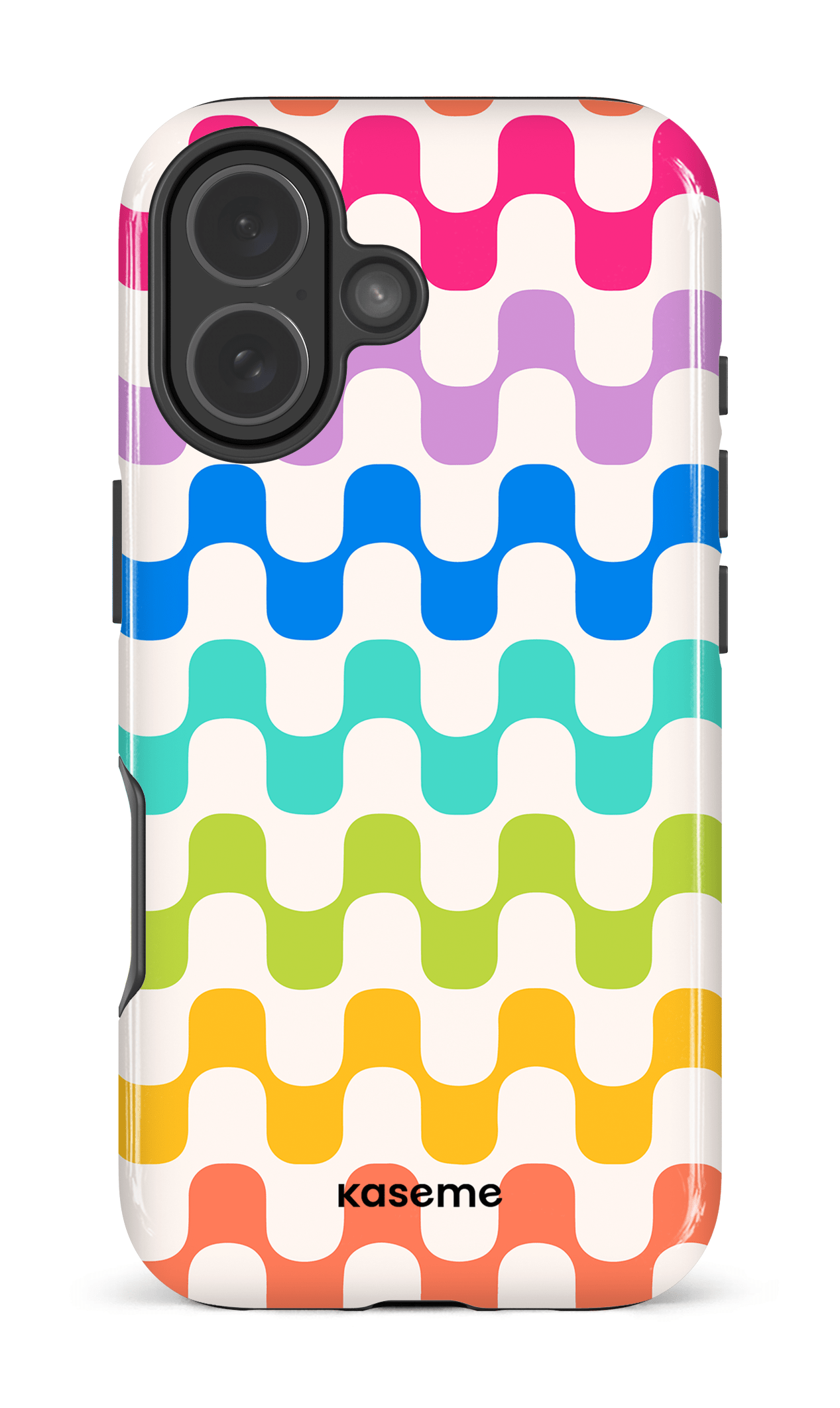 iPhone 17 Impact Case Hippy Rainbow -
