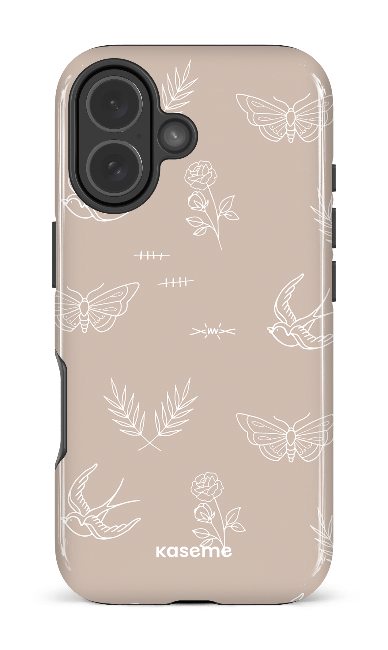 iPhone 17 Impact Case Ink beige -
