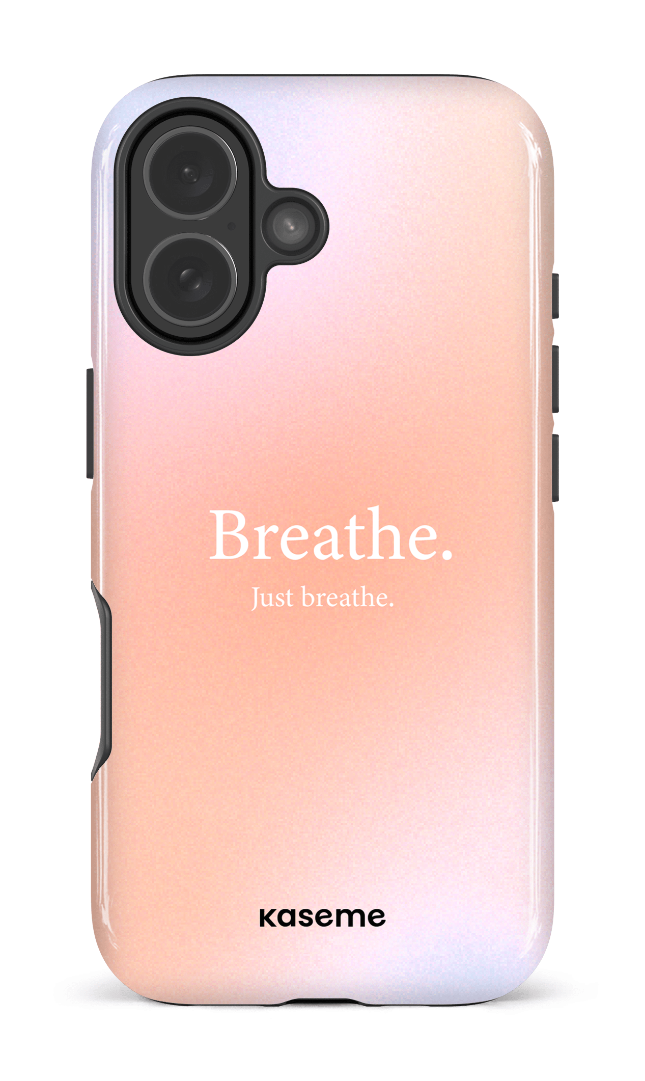 iPhone 17 Impact Case Just breathe -