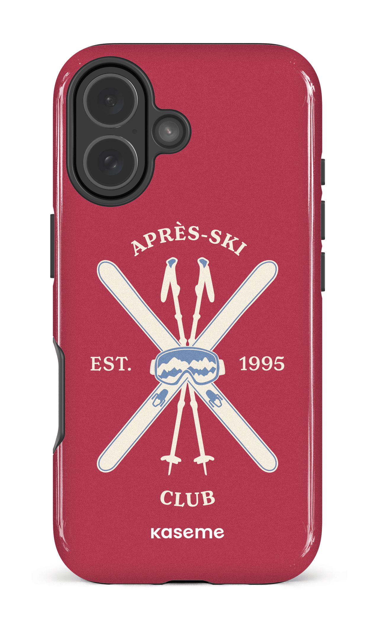 iPhone 17 Impact Case Off-Track Red -