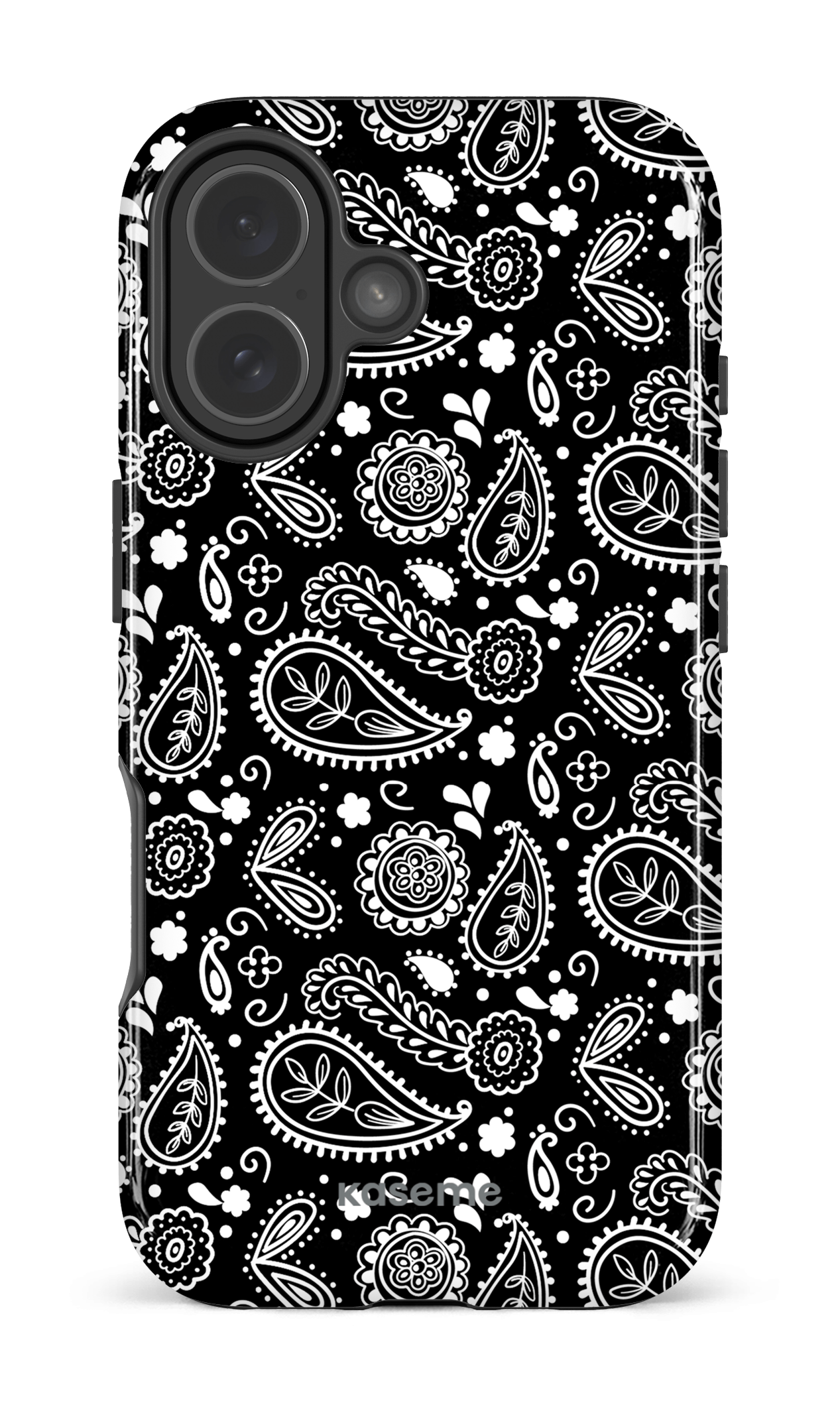 iPhone 17 Impact Case Paisley black -