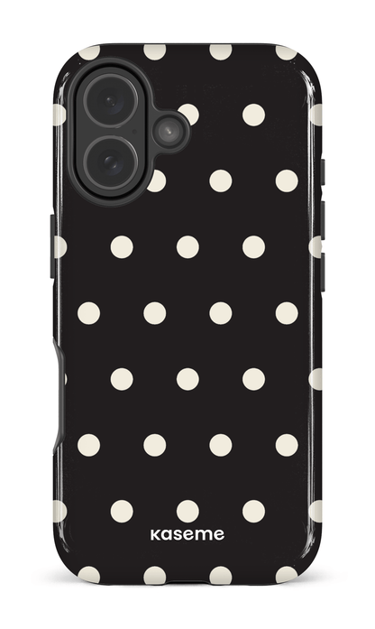 iPhone 17 Impact Case Polka Black -