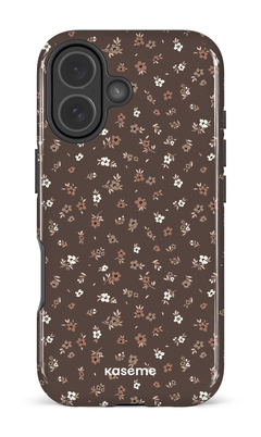 iPhone 17 Impact Case Porcelain blossom Mocha -