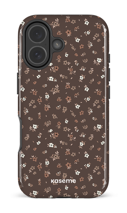 iPhone 17 Impact Case Porcelain blossom Mocha -