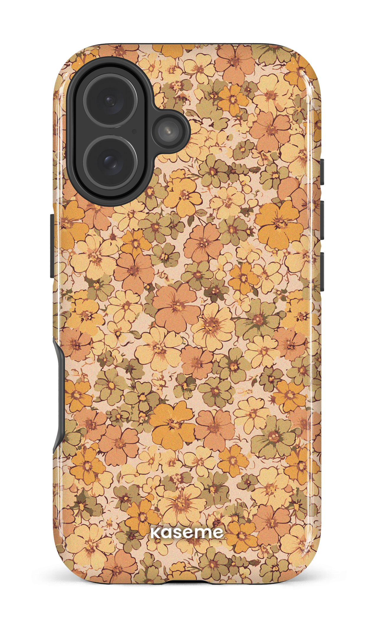 iPhone 17 Impact Case Rustic Romance Yellow -