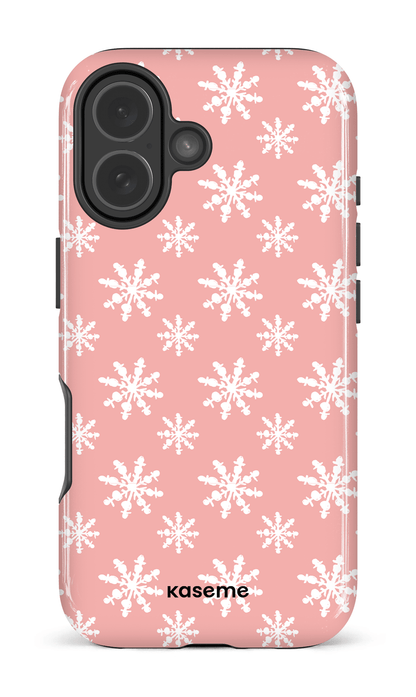iPhone 17 Impact Case Snowy Serenity pink -