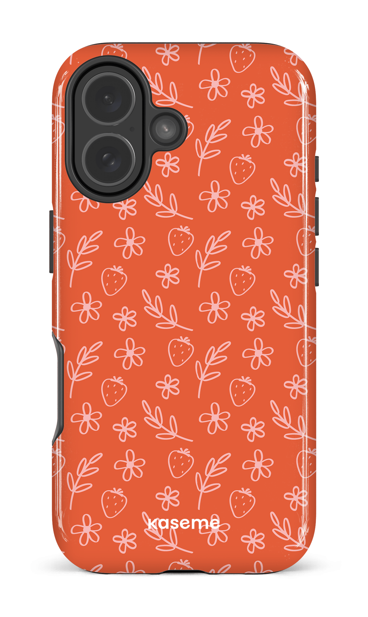 iPhone 17 Impact Case Strawberry Summer -