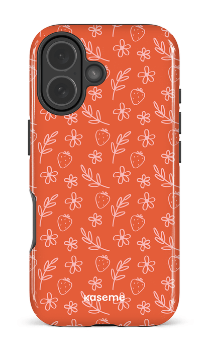 iPhone 17 Impact Case Strawberry Summer -