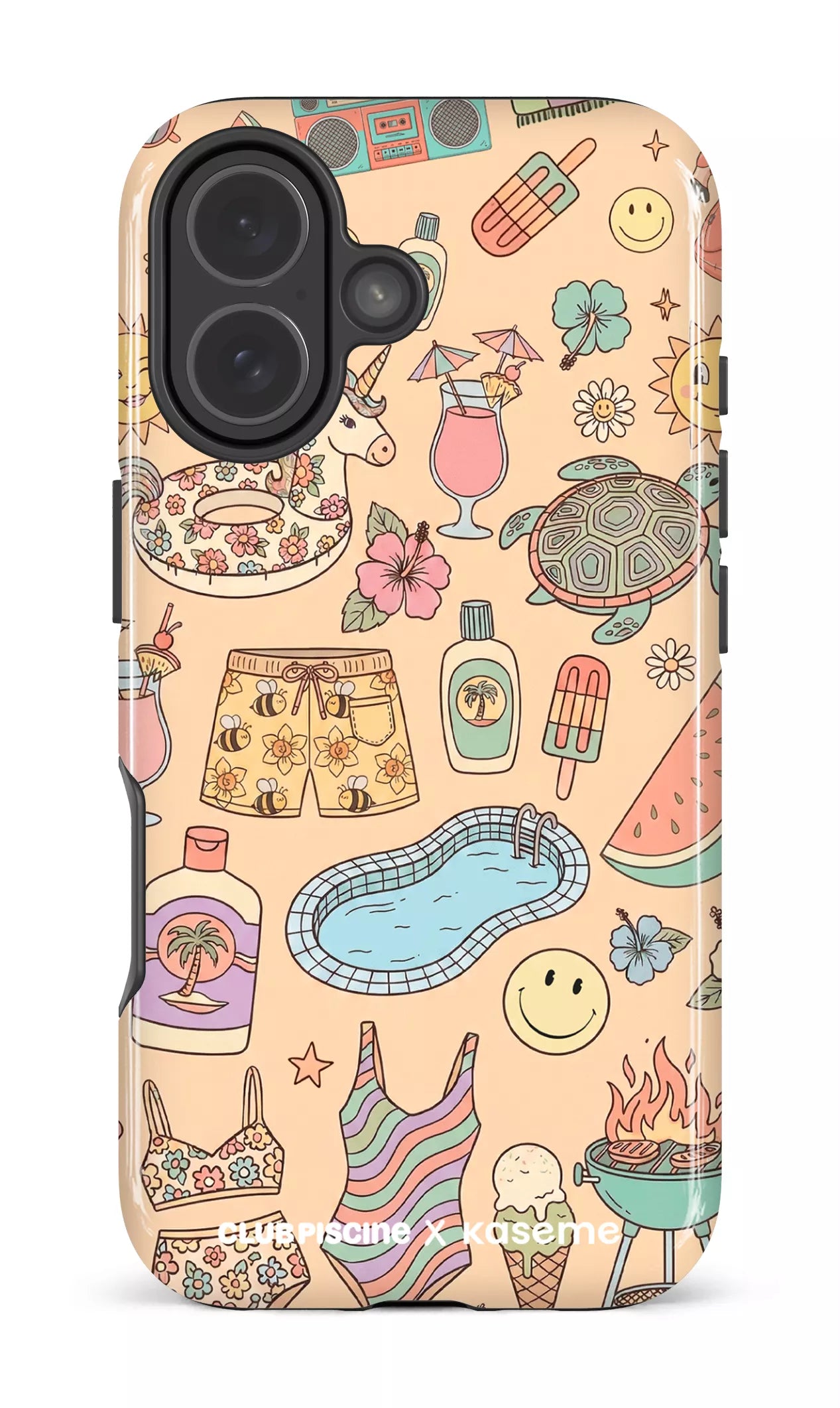 iPhone 17 Impact Case Summer Icon by Club Piscine -
