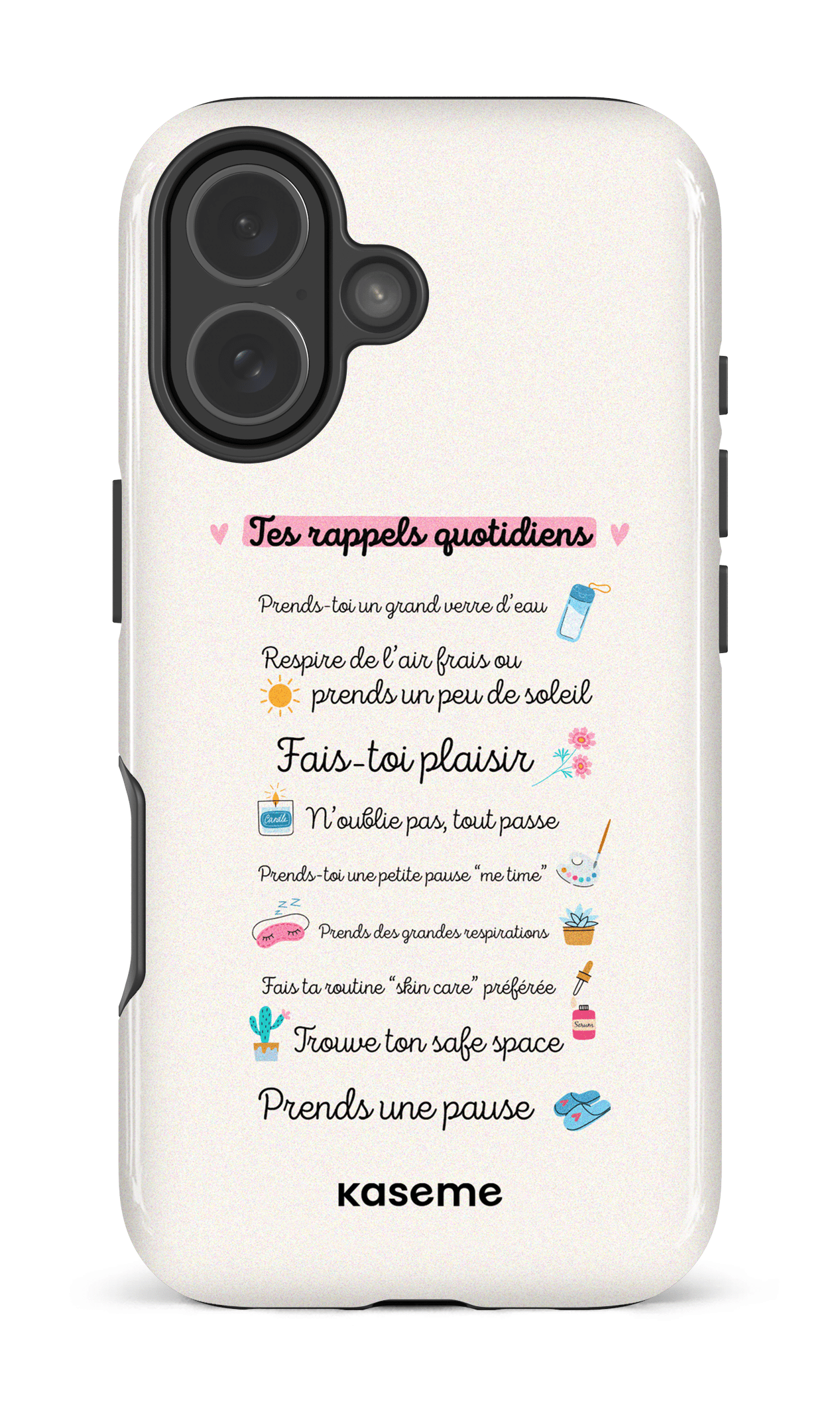iPhone 17 Impact Case Tes rappels quotidiens -