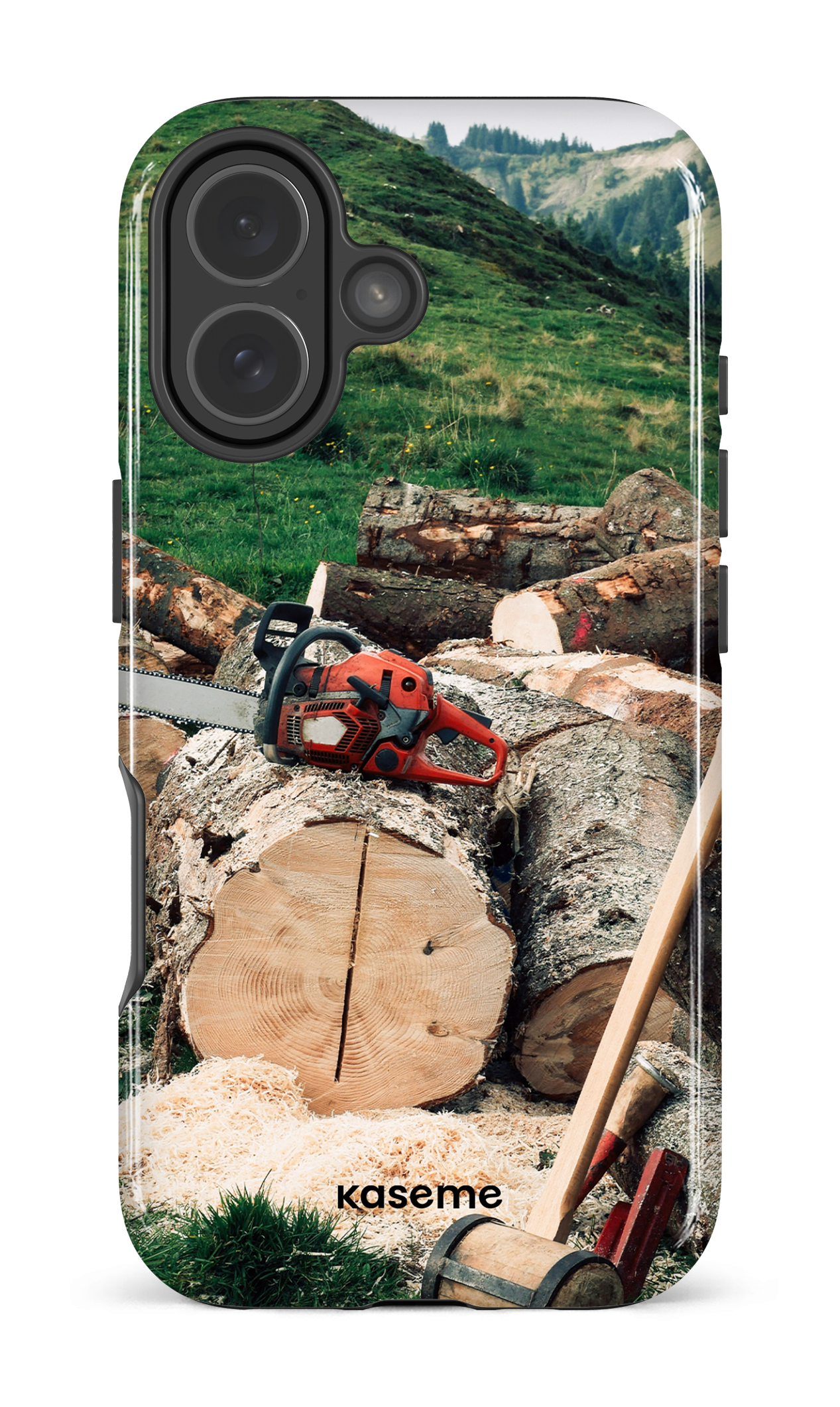 iPhone 17 Impact Case Timber Cut -