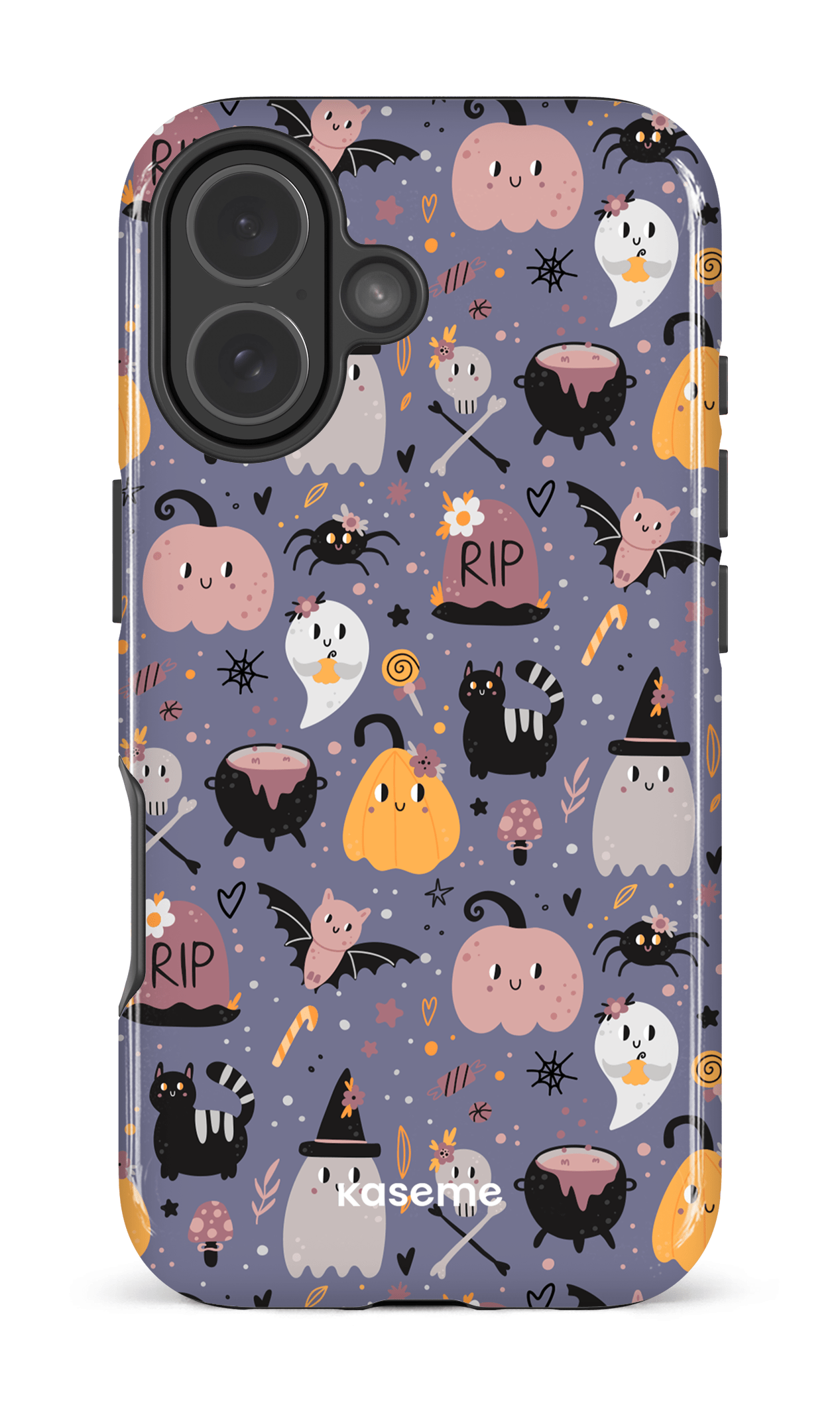 iPhone 17 Impact Case Trick or Threat Purple -