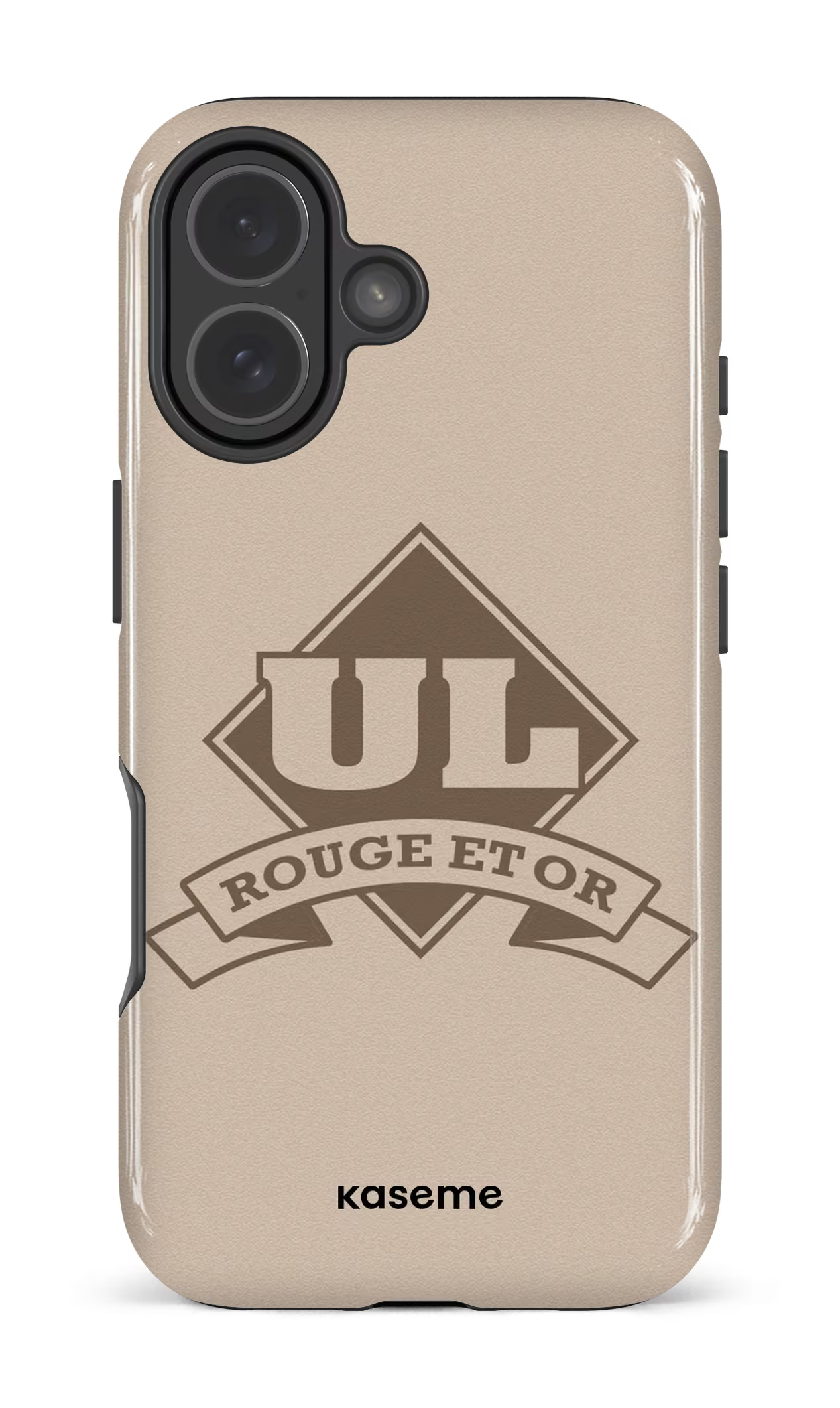 iPhone 17 MagSage - Impact Case Dune x Rouge et Or -