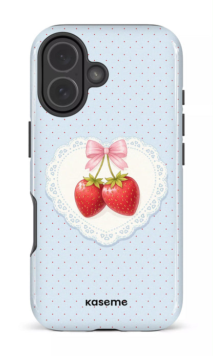 iPhone 17 MagSage - Impact Case Fresa Lace Blue -