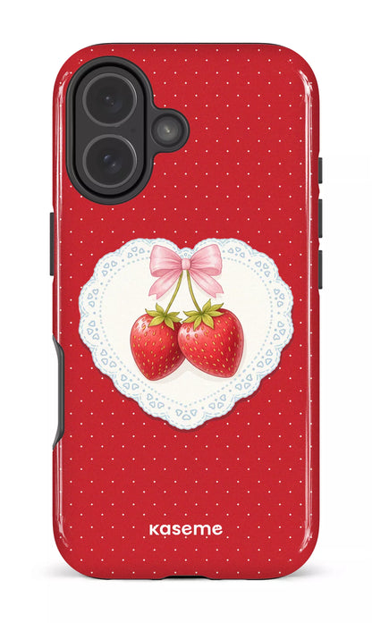 iPhone 17 MagSage - Impact Case Fresa Lace Red -