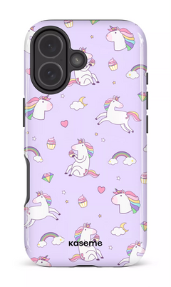 iPhone 17 MagSage - Impact Case Glitter purple -