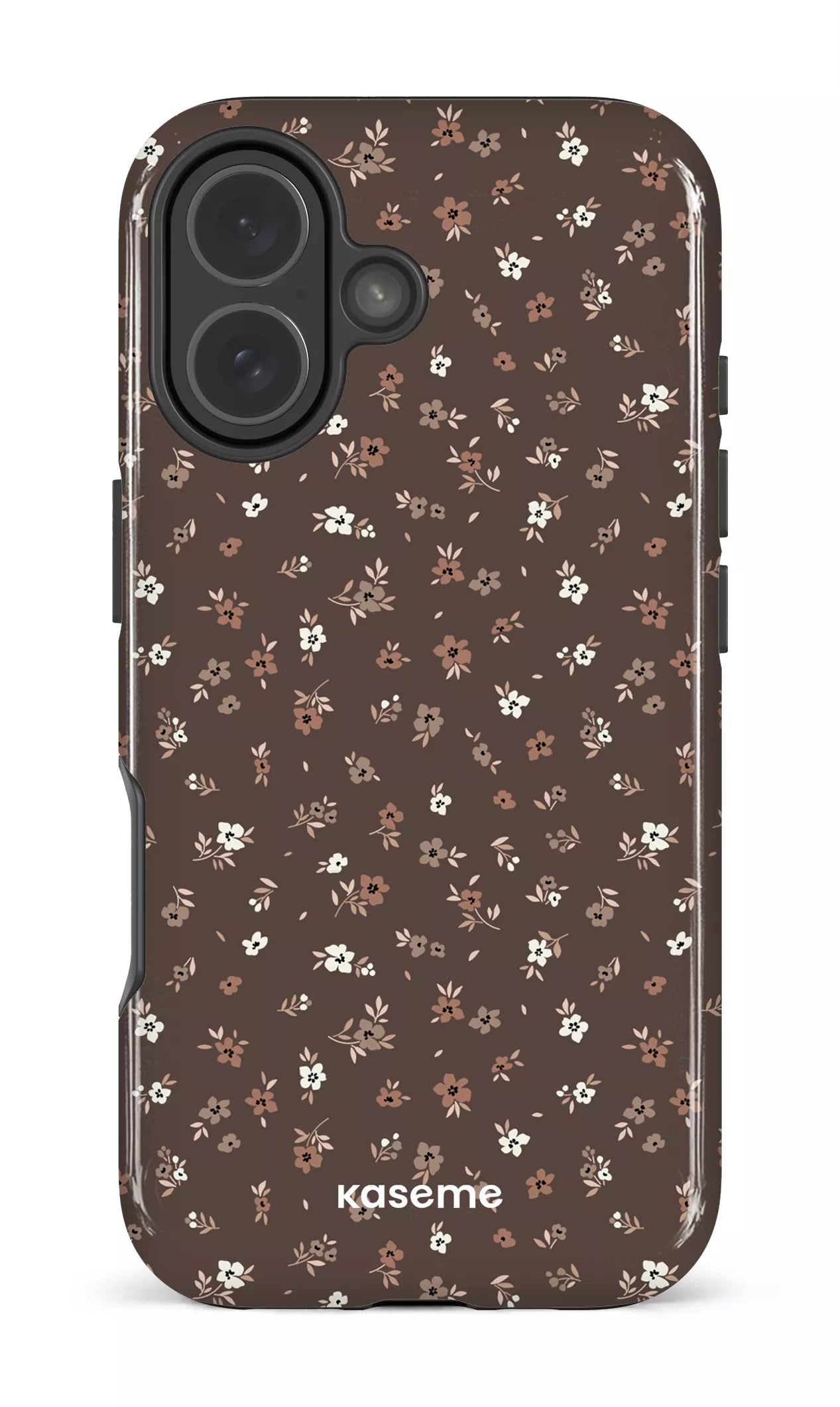 iPhone 17 MagSage - Impact Case Porcelain blossom Mocha -