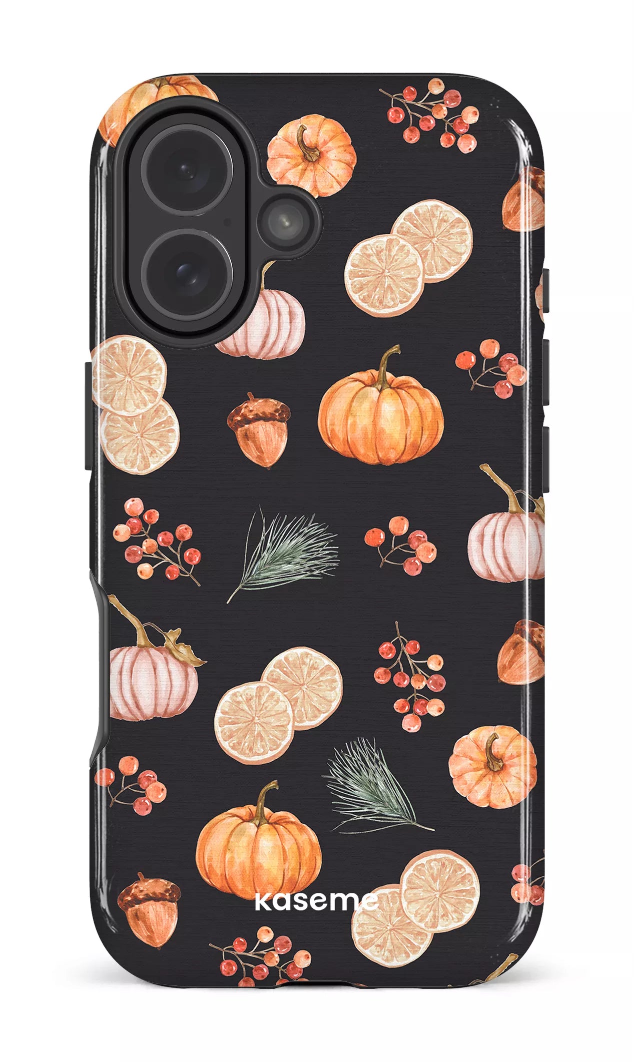 iPhone 17 MagSage - Impact Case Pumpkin Garden Black -
