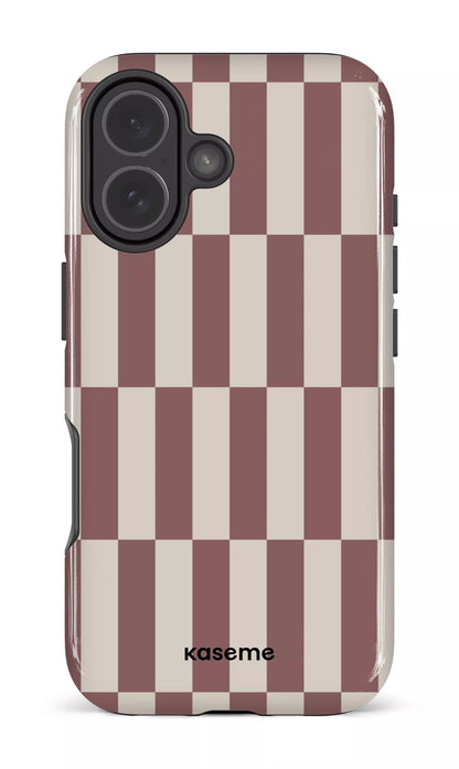 iPhone 17 MagSage - Impact Case Structured Brown -