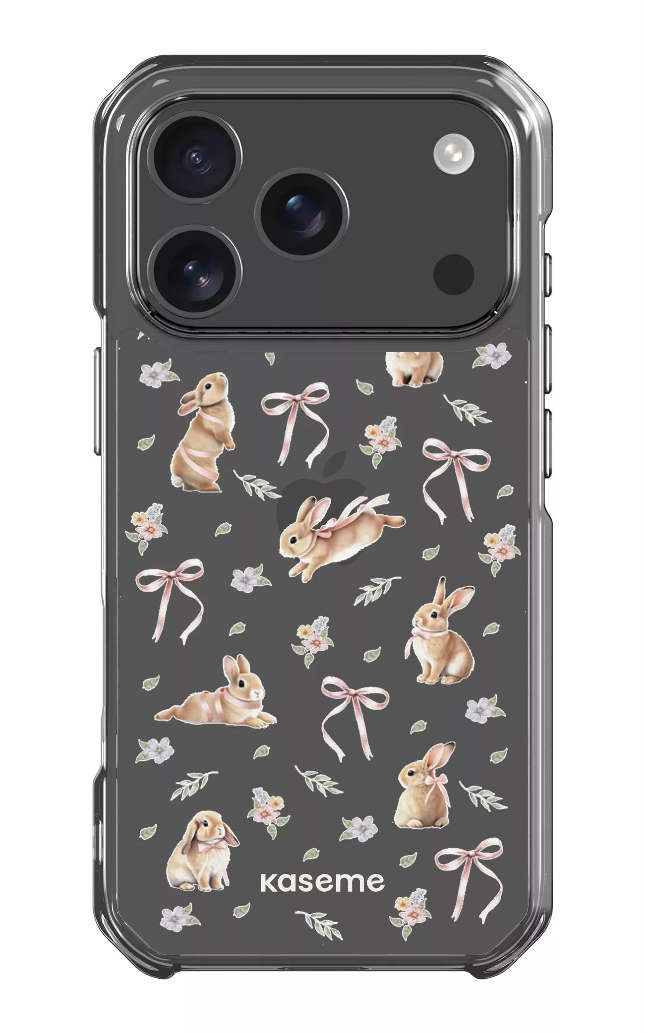 iPhone 17 Pro Clear Case Bunny Bloom Clear Case -