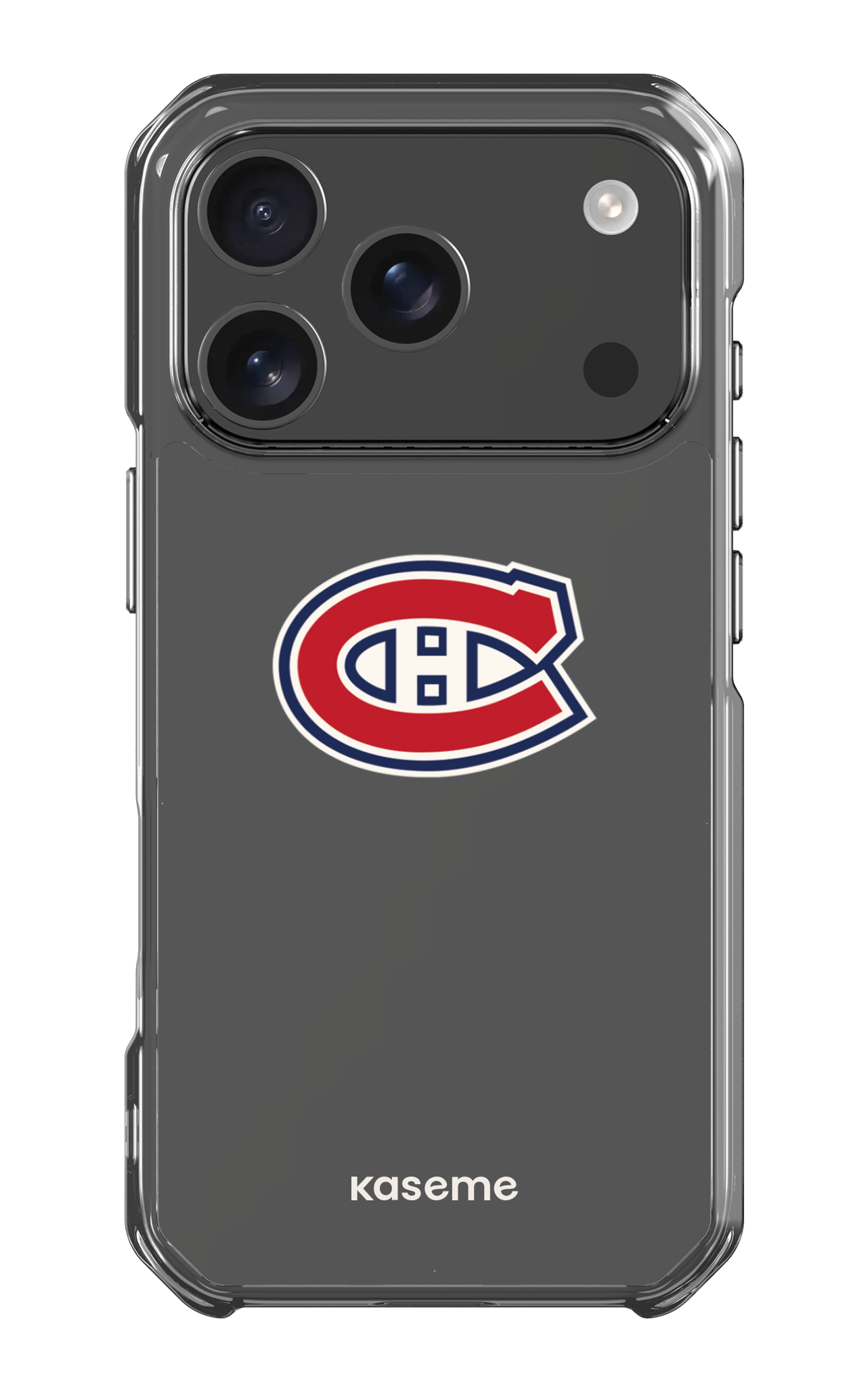 iPhone 17 Pro Clear Case Canadiens Logo Clear -
