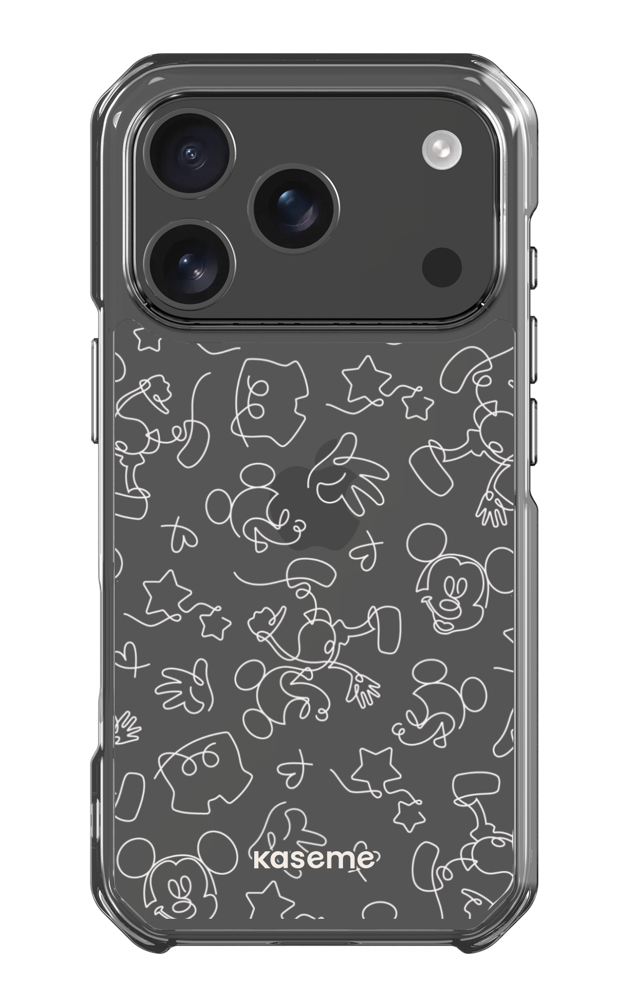 iPhone 17 Pro Clear Case Doodle Clear Case -