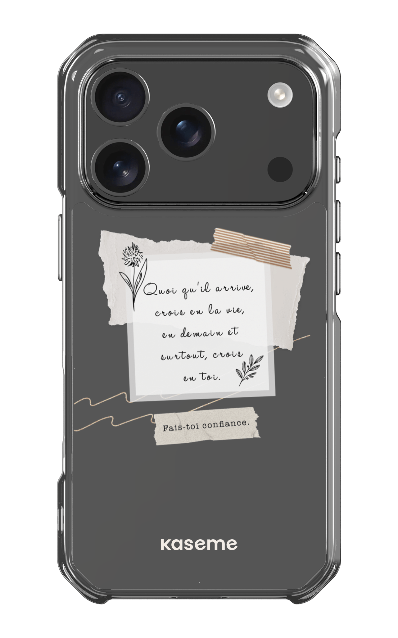 iPhone 17 Pro Clear Case Foi Clear Case -