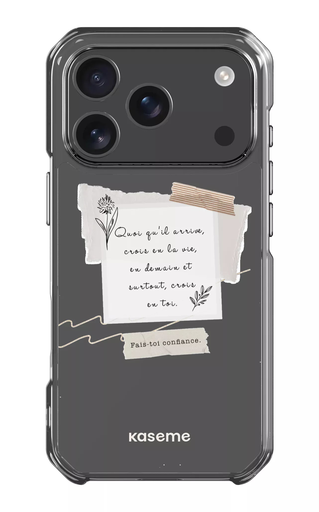 iPhone 17 Pro Clear Case Foi Clear Case -