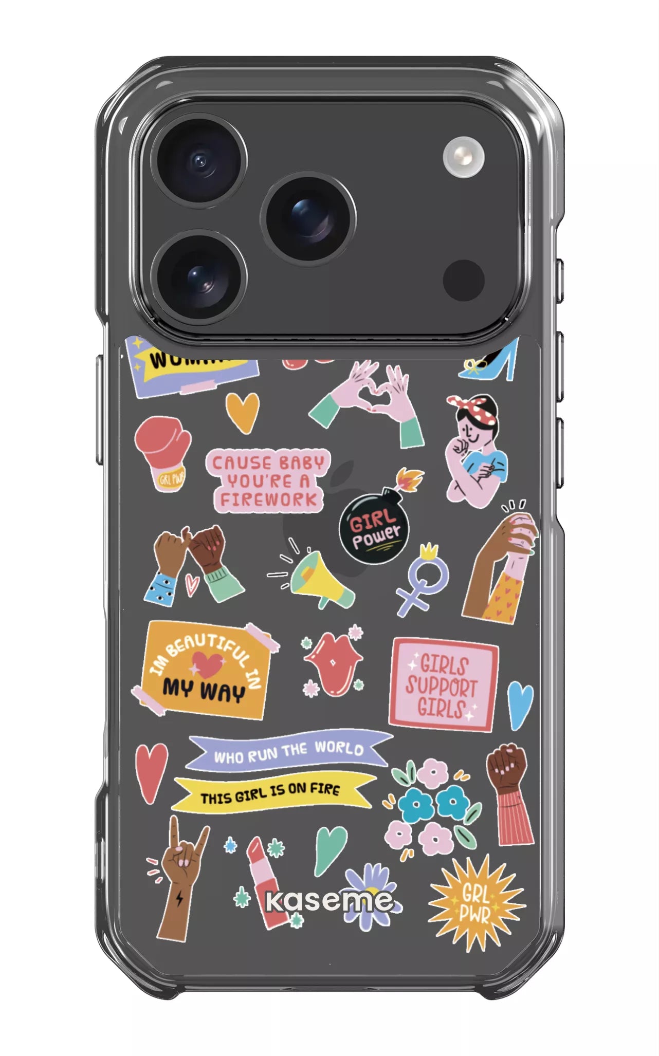 iPhone 17 Pro Clear Case Girl Boss Clear Case -